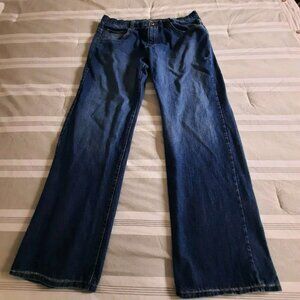 4Fatherz Jeans Y2k Hip Hop Skater Streetwear Grunge Wide Leg Actual 38/32 Vtg